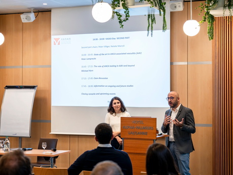 Begrüssung durch Frau Dr. Laura Moi und Dr. Michele Iudici