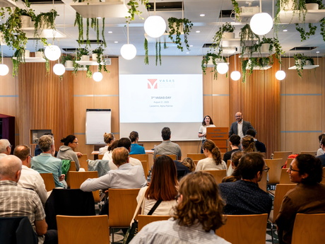 Begrüssung zum VASAS-Day im Vorlesungssaal