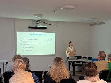 Fachvortrag von Dre Diana Dan mit Powerpointpräsentation